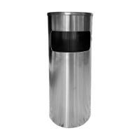ราคา ANYHOME ถังขยะกลมพร้อมที่เขี่ยบุหรี 001S 15L (1290860)