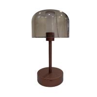 ราคา ANYHOME โคมไฟตั้งโต๊ะ ทรงหัวเห็ด สีน้ำตาล B03-4 (1297294)