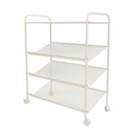 ราคา ANYHOME ชั้นวางรองเท้ามีล้อ 4 ชั้น 6021 สีขาว (1297680)