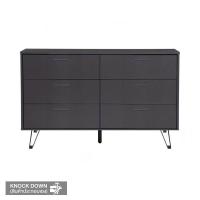 ราคา MOOVE ตู้อเนกประสงค์ 6 ลิ้นชัก MIDNIGHT (1305359)