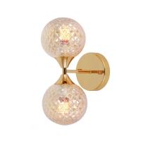 ราคา MAX LIGHT ไฟผนัง HM-B75-2 AMBER *ทอง E27x2 (1308145)