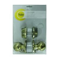 ราคา YALE ลูกบิด CB-9217US3 ทองเหลือง/ขัดเงา (1012616)