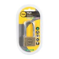 ราคา YALE กุญแจคล้องทองเหลือง 40 มม.BD40L ห่วงยาว (1031450)