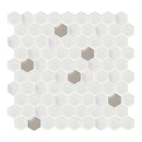 ราคา GLASCERA โมเสคแก้ว ไทนี่ เฮกซากอน #1 12X12 A* (1147769)
