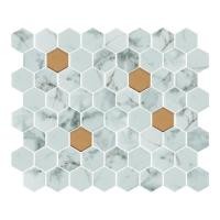 ราคา IMEX โมเสคMONT BLANC HEX MIX COPPER 32X28CM*A (1226540)