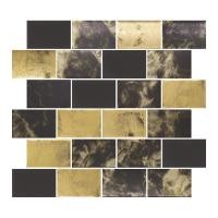 ราคา IMEX โมเสคแก้ว QUAINT GOLD BLACK(4874)12X12*A (1249592)