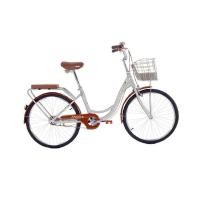 ราคา THAI SUN SPORT จักรยานแม่บ้าน BIKE0018 เทา (1338102)