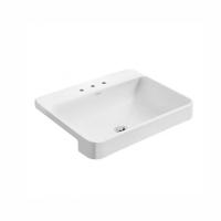 ราคา KOHLER K-11479X-VC8อ่างล้างหน้าฝังครึ่ง FOREFRO (1057308)