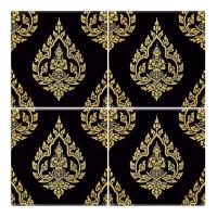 ราคา IMEX โมเสคแก้ว BLACK TP2-3 12X12 *A (1106203)