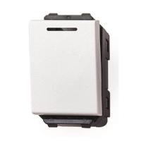 ราคา PANASONIC สวิทช์โกลว์ทางเดียวเปิดมีไฟWEGN 5341 ขาว (1152086)