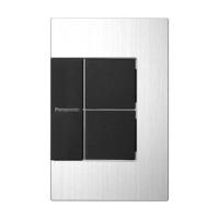 ราคา PANASONIC สวิทช์ 3ทางปิดมีไฟ2อุปกรณ์ WTEGP52562S-1 (1155745)