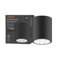 ราคา LAMPTAN DOWNLIGHT FIXTURE SURFACE 4นิ้ว กลมดำ (1196498)