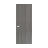 ราคา POLY TIMBER ประตูPVCเซาะร่องG1A 80X200ลายไม้เข้มเจาะ (1200605)