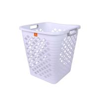ราคา ANYHOME ตะกร้าผ้าเหลี่ยมทรงสูง 5948 *สีขาว (1079574)