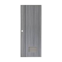 ราคา POLY TIMBER ประตูPVCG1Aเกล็ด1A70x200 ลายไม้เข้ม เจาะ (1246597)