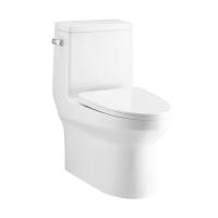 COTTO (BATH) C11010 สุขภัณฑ์ชิ้นเดียวกดข้าง4.8L WORTH