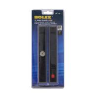 ราคา SOLEX กุญแจบานเลื่อนอลูมิเนียมรุ่น 2KLLสีดำ (1254434)