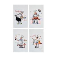 ราคา ARTE ภาพชุด เชฟ (4 แผ่น) 10X16*A (1261664)