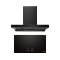 ราคา LUCKY FLAME SET เครื่องดูดควัน RG-971T(B) + เตา BH-70ID35X2 (1326828)