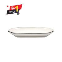 ราคา ANYHOME จานเปลยุโรปขอบดำ CW-A30-105-FS 10 นิ้ว (1254391)