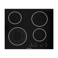 ราคา ELECTROLUX เตาเซรามิค 4หัว 60ซม. EHET66CS *กระจกดำ (1007416)