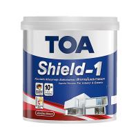 ราคา TOA สีทาภายนอกTOA SHIELD-1NANO เนียน B 1GL (1039831)