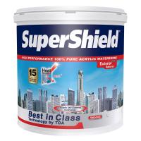 ราคา TOA สีอะครีลิคกึ่งเงา SUPER SHIELD#G100 5GL (78958)