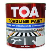 ราคา TOA สีทาถนน TOA (ขาวสะท้อนแสง)#717 3L. (87375)