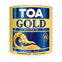 ราคา TOA สีอะครีลิคแลคเกอร์ TOA GOLD#GL123 1/2PT (1049129)