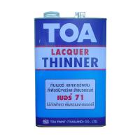 ราคา TOA ทินเนอร์สีแลคเกอร์ TOA #0R71 1/4GL (97817)