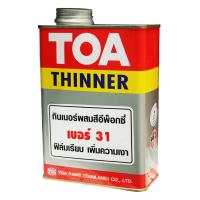 ราคา TOA ทินเนอร์ผสมสีอีพ็อกซี่ TOA#31 1/4GL (88817)