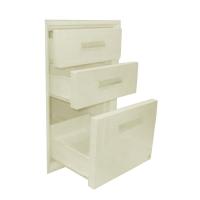 ราคา KING ตู้ลิ้นชัก KING 3 ชั้น 48X67.5ซม. ขาว (98344)
