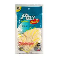 ราคา POLY BRITE ถุงมือยางอนามัยExtra Thin SizeM 940A-3L (1055299)