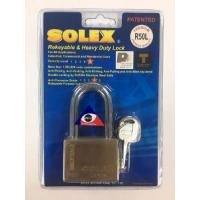 ราคา SOLEX กุญแจคล้องSOLEX R 50 L PREMIUM ทองเหลือง (1121207)