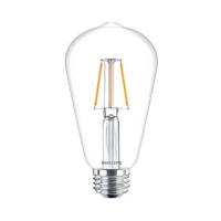ราคา PHILIPS หลอด LED CLASSIC ใส 4-40W/WW ST64 E27 (1142370)