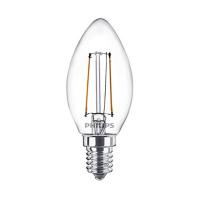 ราคา PHILIPS หลอด LED CLASSIC ใส 4-40W/WW จำปา E14 (1142424)