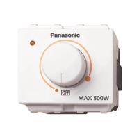 ราคา PANASONIC สวิทช์หรี่ไฟ 500Wคุมหลอดไส้WEGN 57816 ขาว (1152088)