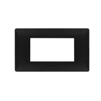 ราคา PANASONIC ฝาพลาสติก 3 ช่อง WEGN 6803 B ดำ (1158451)