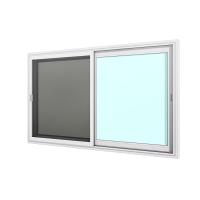 ราคา WINDSOR หน้าต่างบานสลับ+มุ้งไวนิล 180X110 ขาว (1162700)