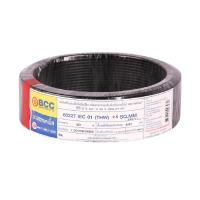 ราคา BCC สายไฟ IEC01 THW 1x2.5 SQ.MM 30M. *ดำ (1170900)