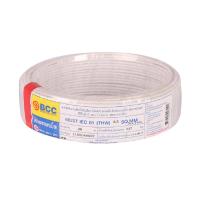 ราคา BCC สายไฟ IEC01 THW 1x2.5 SQ.MM 30M. *ขาว (1170910)