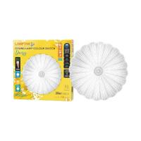 ราคา LAMPTAN LED CEILING LAMP COLOR SWITCH DAISY 36W (1200531)