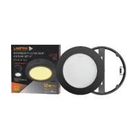 ราคา LAMPTAN LED DOWNLIGHT CLICK & GO BLACK 12W WW (1217027)