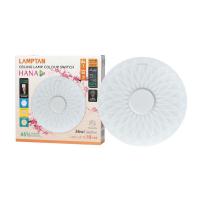 ราคา LAMPTAN LED CEILING LAMP COLOR SWITCH HANA 36W (1223249)