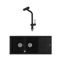 ราคา TEKA ซิงค์ TEKA STONE 80 2B1D BK + TAP TW BK (1254782)