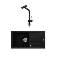 ราคา TEKA ซิงค์ 1 หลุม TEKA STONE60 1B1D BK + TAP TW BK (1254783)