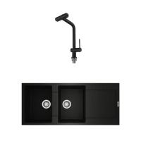 ราคา TEKA ซิงค์แกรนิตLOTUS 80B-TG 2B1D+TW BLACK (1256559)