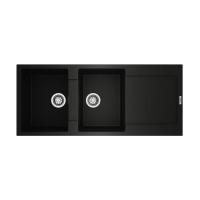 ราคา TEKA ซิงค์แกรนิตTEKA LOTUS80B 2B1D BLACK Matt (1256671)