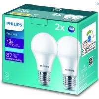 ราคา PHILIPS หลอดLED BLUB A60 E27 7W/DL *PACK2 (1257708)