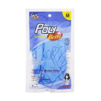 ราคา POLY BRITE ถุงมือไวนิล/ถุงมือไนไตร Poly Brite M (1258614)